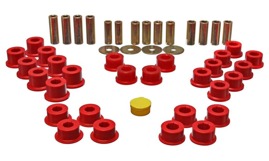 Energy Suspension Rear Control Arm Bushing Red for 1990-1997 Mazda Miata 11.3106R