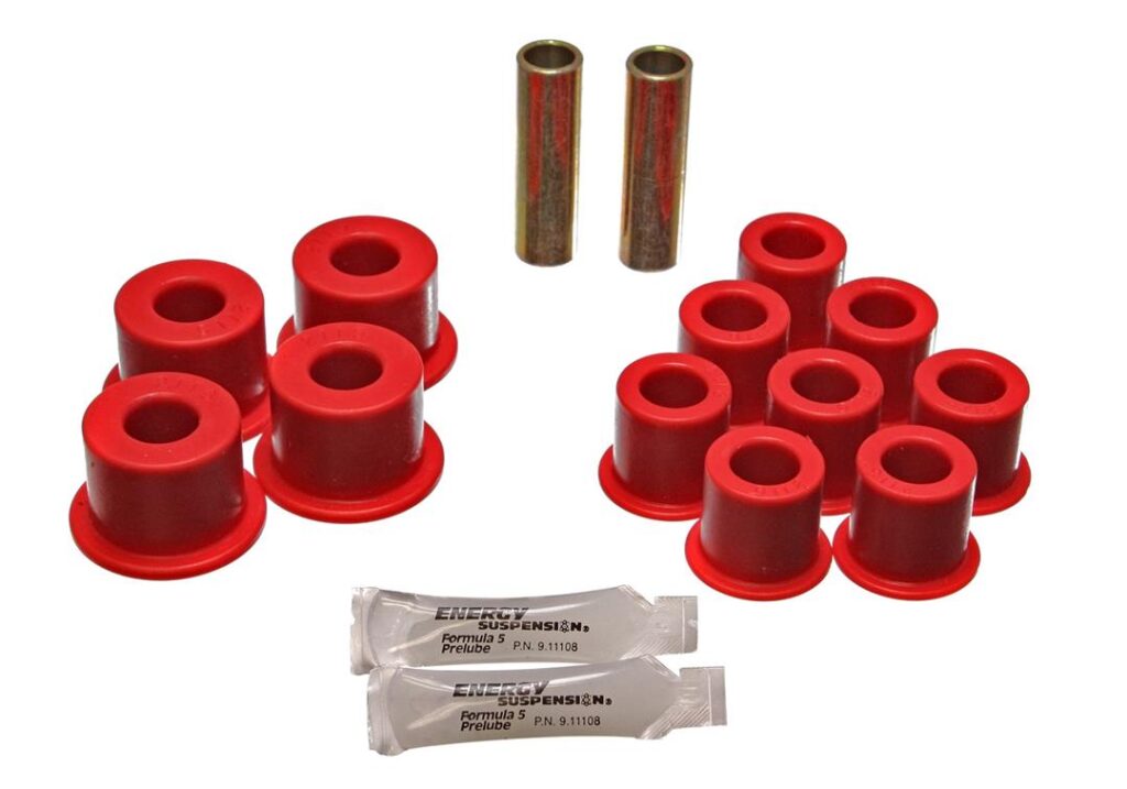 Energy Suspension Rear Leaf Spring Bushing Red for 1991-1995 Isuzu Rodeo 14.2101R