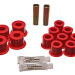 Energy Suspension Rear Leaf Spring Bushing Red for 1989-1994 Isuzu Amigo 14.2101R