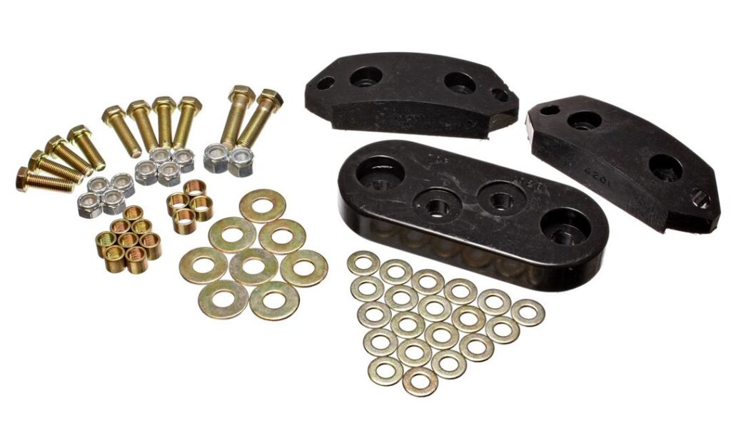 Energy Suspension Motor And Trans Mount Set Black for 1961-1973 Volkswagen Beetle 15.1101G