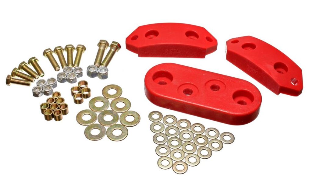 Energy Suspension Motor And Trans Mount Set Red for 1961-1973 Volkswagen Beetle 15.1101R