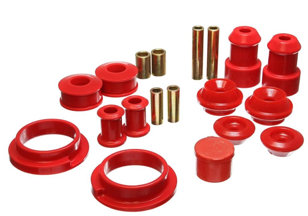 Energy Suspension Suspension Bushing Kit Red for 1985-1992 Volkswagen Golf 15.18101R