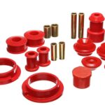 Energy Suspension Suspension Bushing Kit Red for 1985-1992 Volkswagen Golf 15.18101R