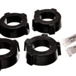 Energy Suspension Coil Spring Plate Bushing Black for 1953-1968 Volkswagen Beetle 15.2108G