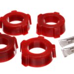 Energy Suspension Coil Spring Plate Bushing Red for 1953-1968 Volkswagen Beetle 15.2108R