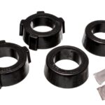 Energy Suspension Coil Spring Plate Bushing Black for 1969-1978 Volkswagen Beetle 15.2109G