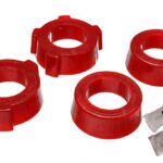 Energy Suspension Coil Spring Plate Bushing Red for 1969-1978 Volkswagen Beetle 15.2109R