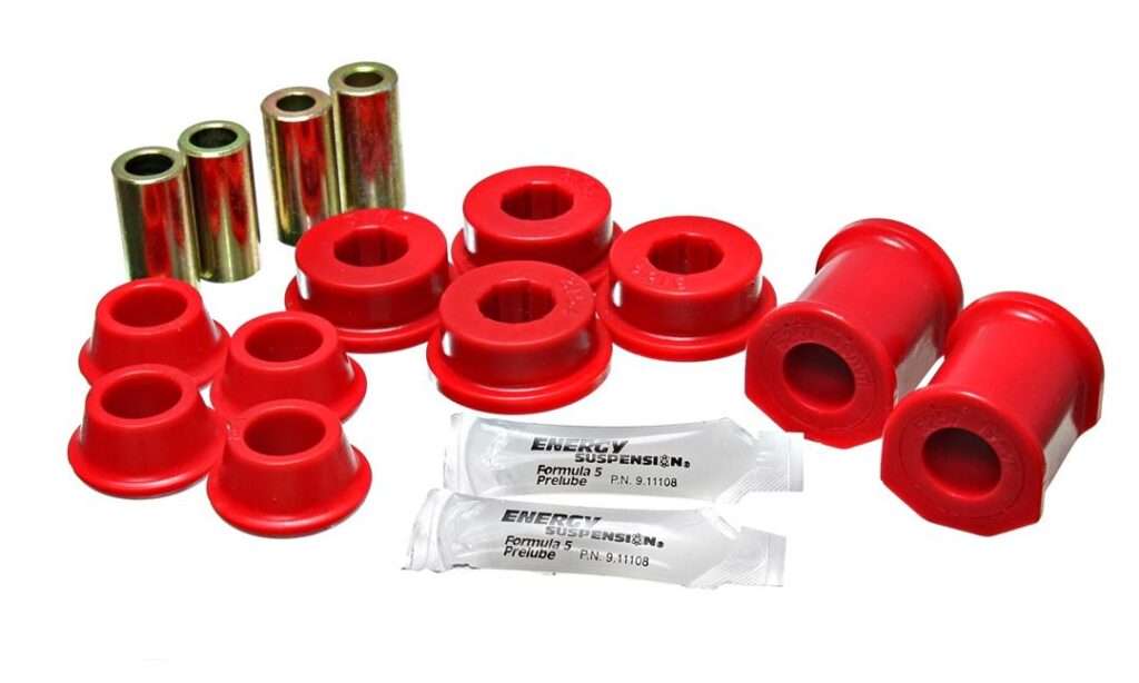 Energy Suspension Front Control Arm Bushing Red for 1971-1973 Volkswagen Super Beetle 15.3106R