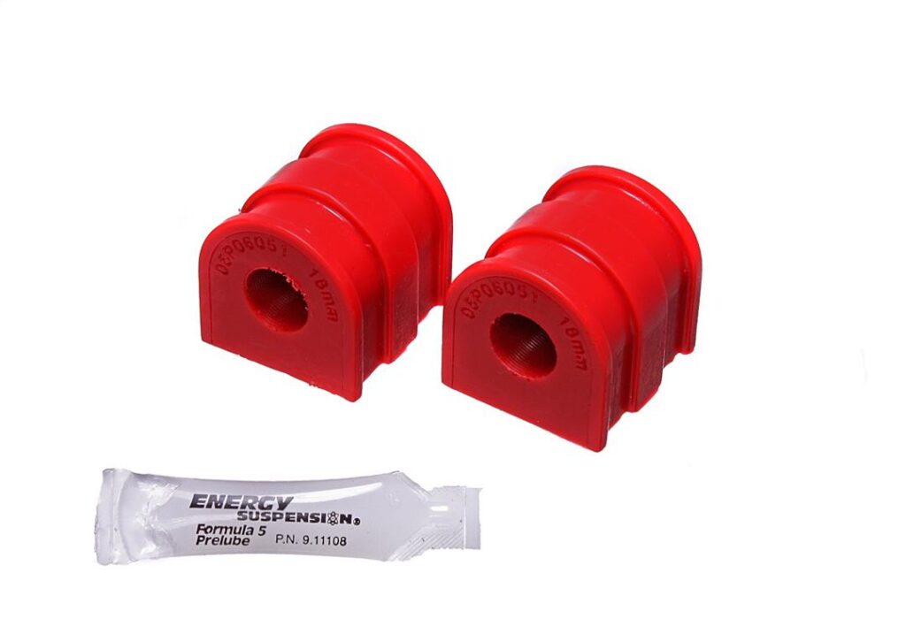 Energy Suspension Rear Stabilizer Bar Mount Bushing Red for 2008-2015 Audi TT Quattro 15.5108R