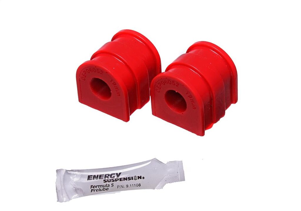 Energy Suspension Rear Stabilizer Bar Mount Bushing Red for 2010-2014 Volkswagen Golf 15.5109R