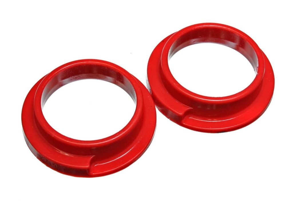 Energy Suspension Rear Coil Spring Isolator Red for 1990-1994 Volkswagen Corrado 15.6103R