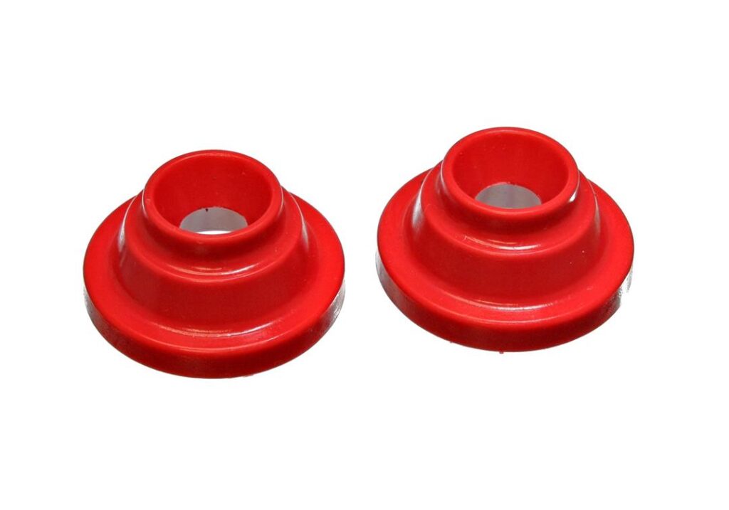 Energy Suspension Rear Coil Spring Isolator Red for 1999-2006 Volkswagen Golf 15.6104R