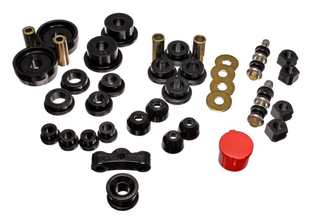 Energy Suspension Suspension Bushing Kit Black for 1984-1987 Honda Civic 16.18101G