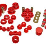 Energy Suspension Suspension Bushing Kit Red for 1984-1987 Honda Civic 16.18101R