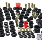 Energy Suspension Suspension Bushing Kit Black for 1988-1991 Honda CRX 16.18102G