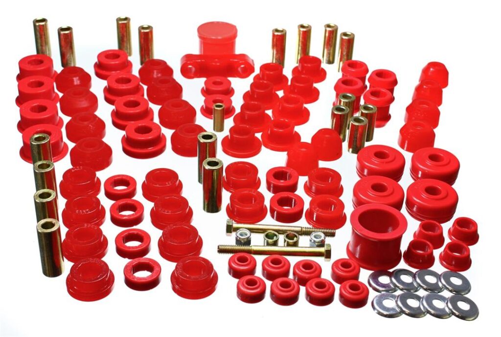 Energy Suspension Suspension Bushing Kit Red for 1988-1991 Honda CRX 16.18102R