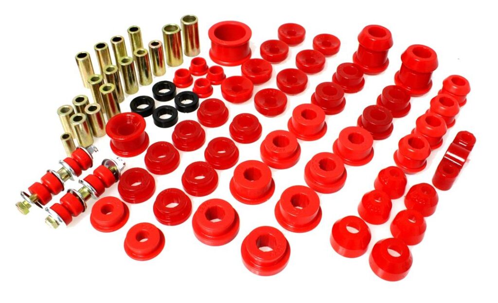 Energy Suspension Suspension Bushing Kit Red for 1993-1997 Honda Civic del Sol 16.18103R