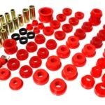 Energy Suspension Suspension Bushing Kit Red for 1993-1997 Honda Civic del Sol 16.18103R