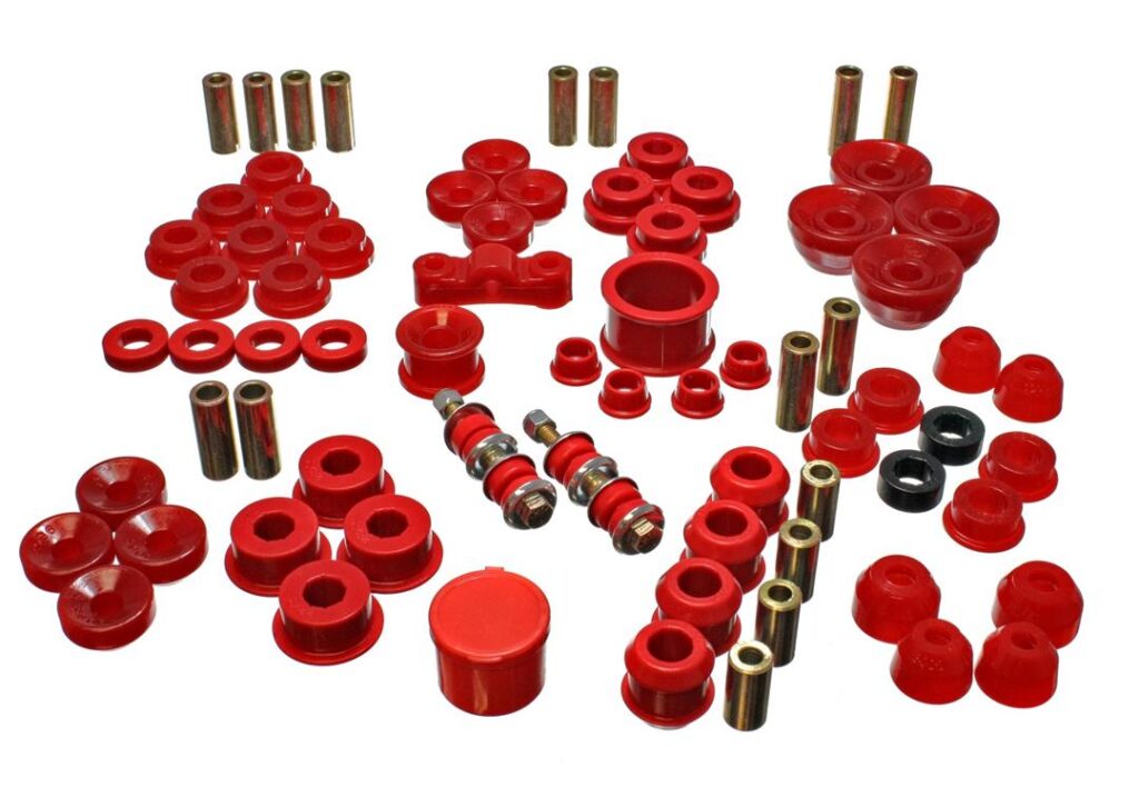 Energy Suspension Suspension Bushing Kit Red for 1990-1993 Acura Integra 16.18104R