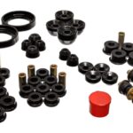 Energy Suspension Suspension Bushing Kit Black for 1990-1993 Honda Accord 16.18107G