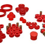 Energy Suspension Suspension Bushing Kit Red for 1990-1993 Honda Accord 16.18107R