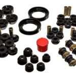 Energy Suspension Suspension Bushing Kit Black for 1994-1997 Honda Accord 16.18108G