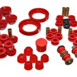 Energy Suspension Suspension Bushing Kit Red for 1994-1997 Honda Accord 16.18108R