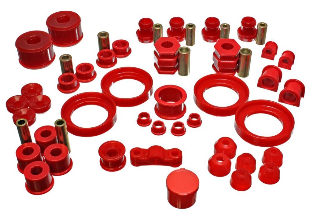 Energy Suspension Suspension Bushing Kit Red for 1999-2000 Honda Civic 16.18109R