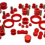 Energy Suspension Suspension Bushing Kit Red for 1999-2000 Honda Civic 16.18109R