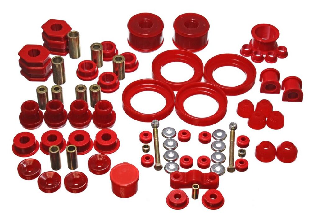 Energy Suspension Suspension Bushing Kit Red for 1996-2000 Honda Civic 16.18110R