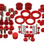 Energy Suspension Suspension Bushing Kit Red for 1996-2000 Honda Civic 16.18110R