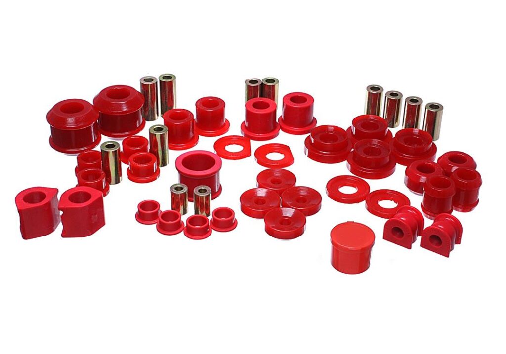 Energy Suspension Suspension Bushing Kit Red for 2006-2011 Honda Civic 16.18114R