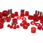 Energy Suspension Suspension Bushing Kit Red for 2006-2011 Honda Civic 16.18114R