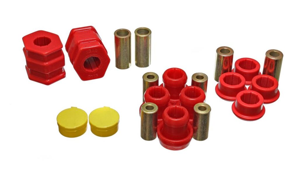 Energy Suspension Front Control Arm Bushing Red for 1999-2000 Honda Civic 16.3115R