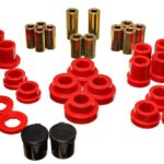 Energy Suspension Rear Control Arm Bushing Red for 2000-2009 Honda S2000 16.3121R