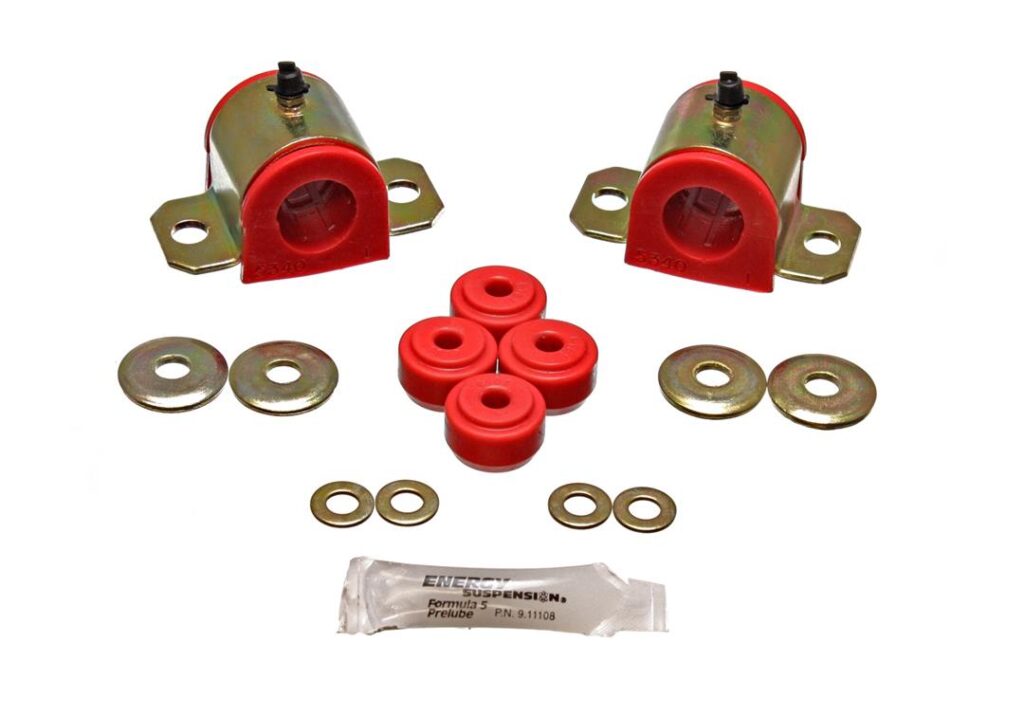 Energy Suspension Front Stabilizer Bar Mount Bushing Red for 1992-2001 Honda Prelude 16.5123R