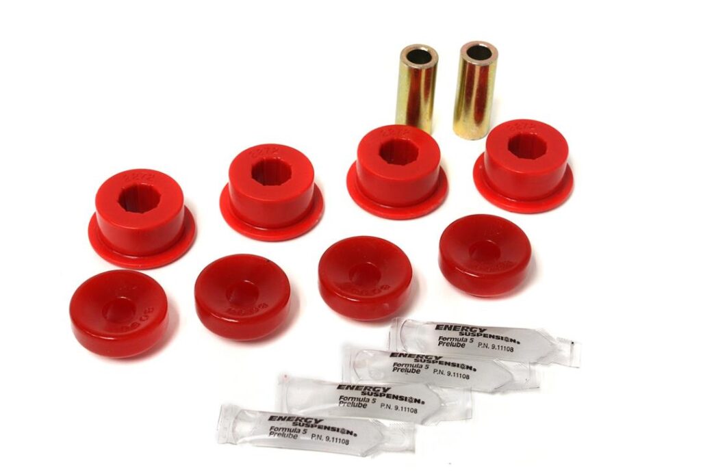 Energy Suspension Front Shock Absorber Mount Bushing Red for 1993-1997 Honda Civic del Sol 16.8102R