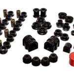 Energy Suspension Suspension Bushing Kit Black for 1993-2002 Saturn SC1 18.18101G