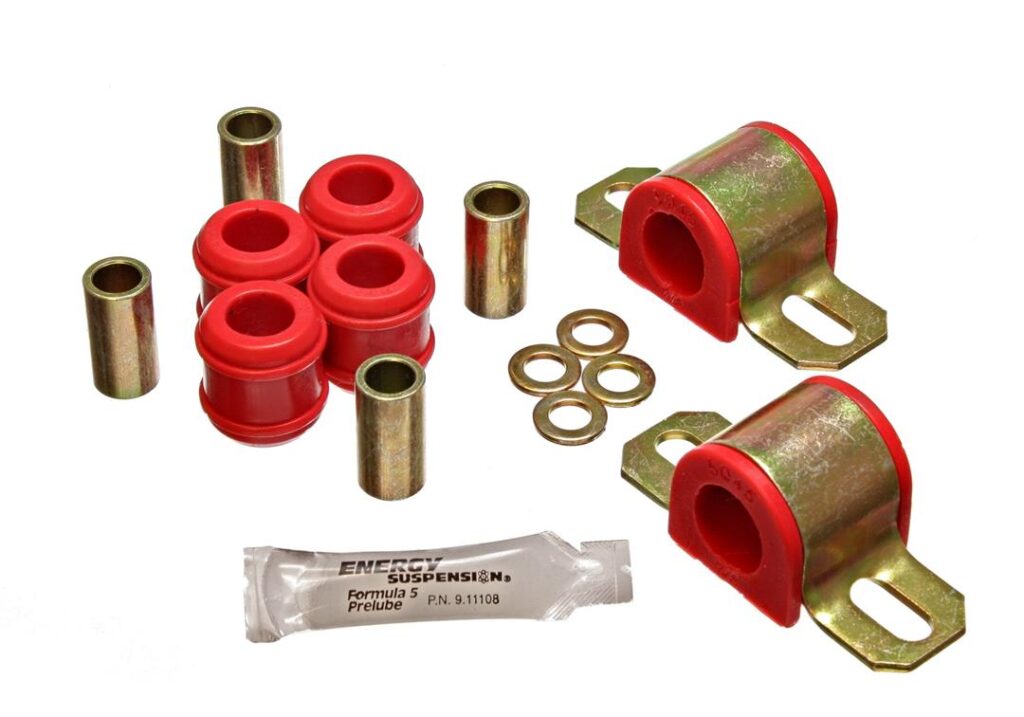 Energy Suspension Front Stabilizer Bar Mount Bushing Red for 1986-1995 Suzuki Samurai 1.5101R