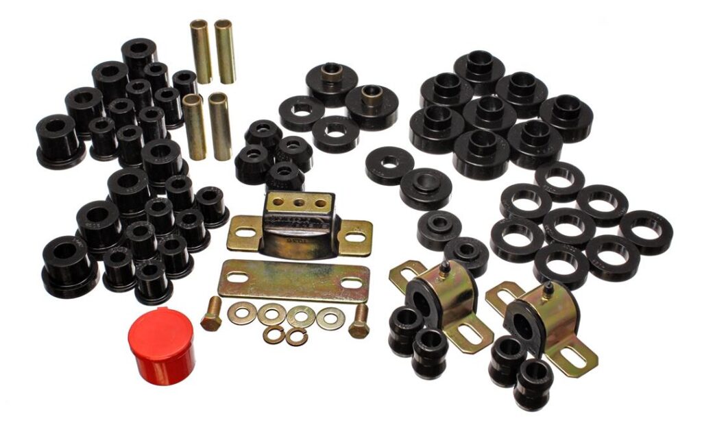 Energy Suspension Suspension Bushing Kit Black for 1976-1979 Jeep CJ7 2.18103G