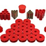 Energy Suspension Suspension Bushing Kit Red for 1959-1975 Jeep CJ6 2.18104R