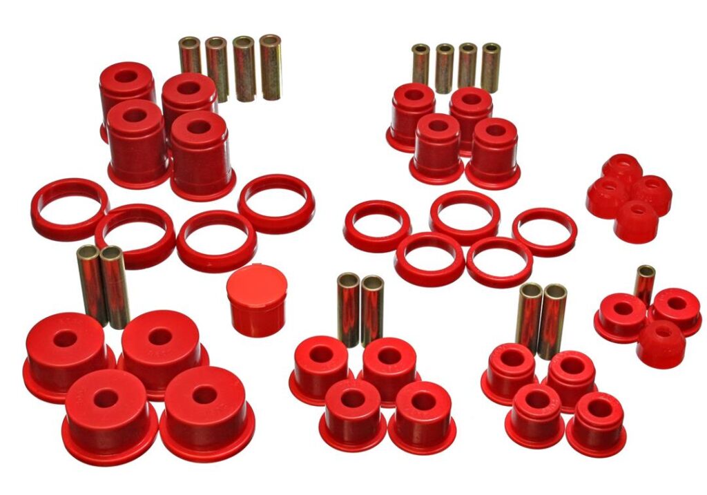 Energy Suspension Suspension Bushing Kit Red for 1986-1992 Jeep Comanche 2.18105R