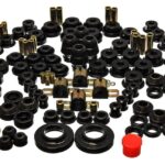 Energy Suspension Suspension Bushing Kit Black for 1997-2006 Jeep Wrangler TJ 2.18107G