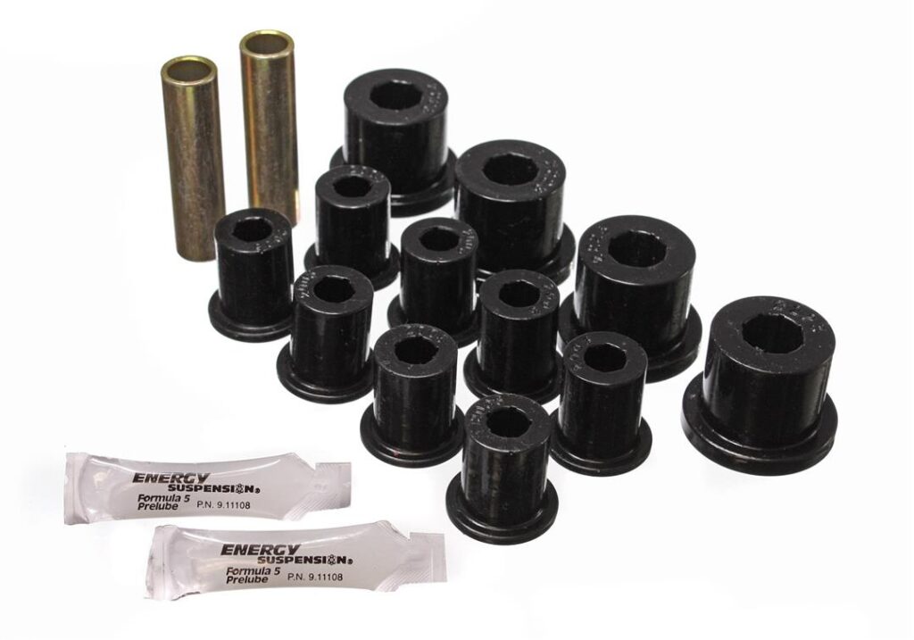 Energy Suspension Rear Leaf Spring Bushing Black for 1976-1986 Jeep CJ7 2.2103G