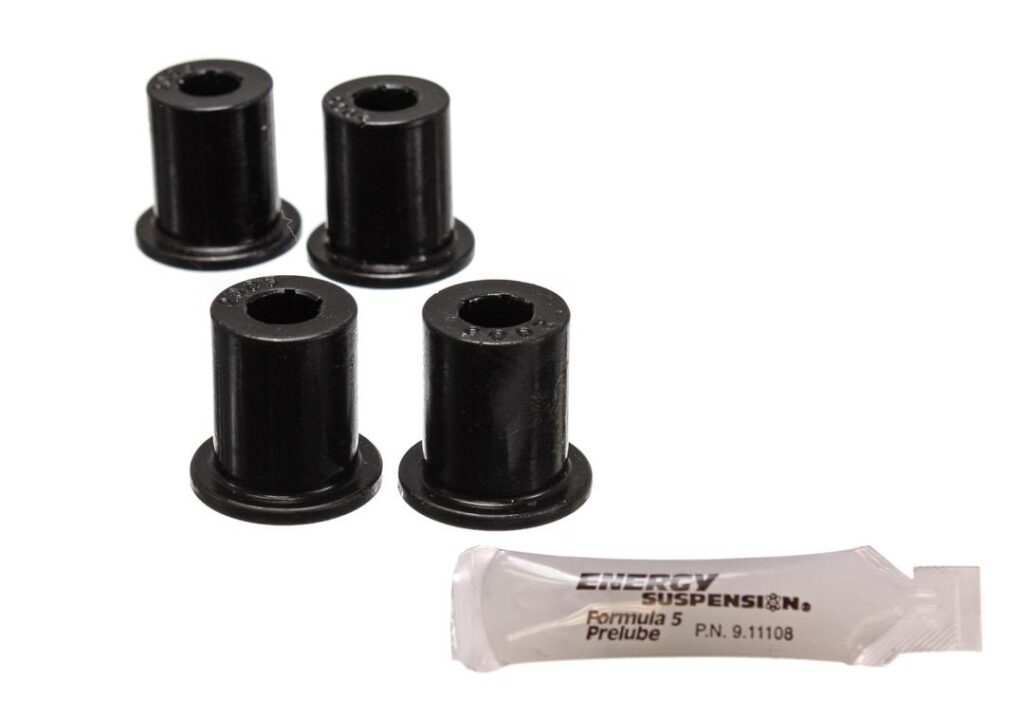 Energy Suspension Rear Leaf Spring Shackle Bushing Black for 1976-1986 Jeep CJ7 2.2106G