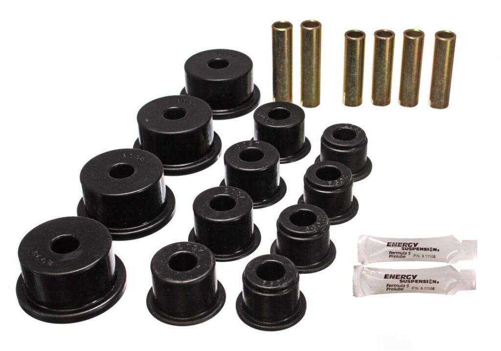 Energy Suspension Rear Leaf Spring Bushing Black for 1984-1990 Jeep Wagoneer 2.2109G