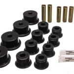 Energy Suspension Rear Leaf Spring Bushing Black for 1984-1990 Jeep Wagoneer 2.2109G