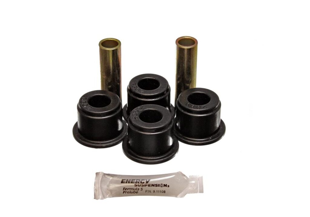 Energy Suspension Rear Leaf Spring Shackle Bushing Black for 1986-1992 Jeep Comanche 2.2111G