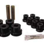 Energy Suspension Front Leaf Spring Bushing Black for 1981-1985 Jeep Scrambler 2.2115G