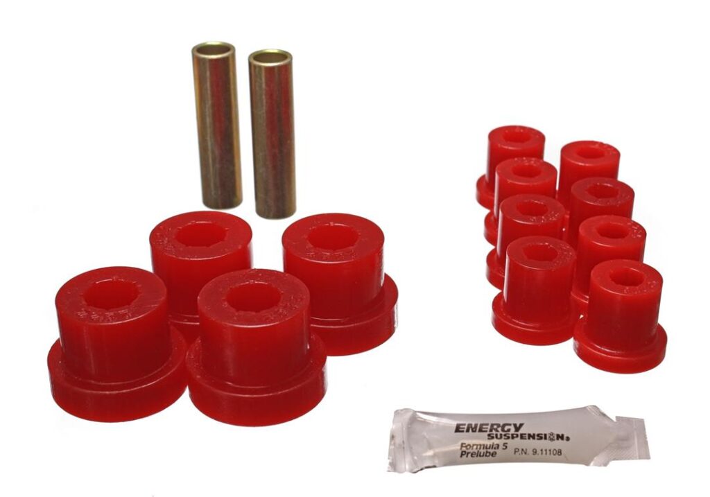 Energy Suspension Front Leaf Spring Bushing Red for 1981-1985 Jeep Scrambler 2.2115R